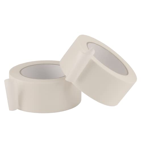 Lichamp Masking Tape 2 inch Wide, 2 inch x 55 Yards x 2 Rolls