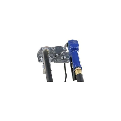 GPI - M-150 Series Fuel Transfer Pump, Automatic Shut-Off Nozzle, 15 GPM, 12 Volt (110000-100) - style: Automatic Nozzle, Spin Collar