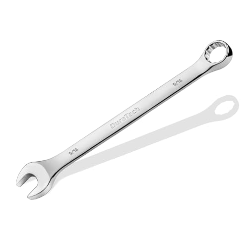 DURATECH 9/16" Combination Wrench, SAE - size: 9/16"