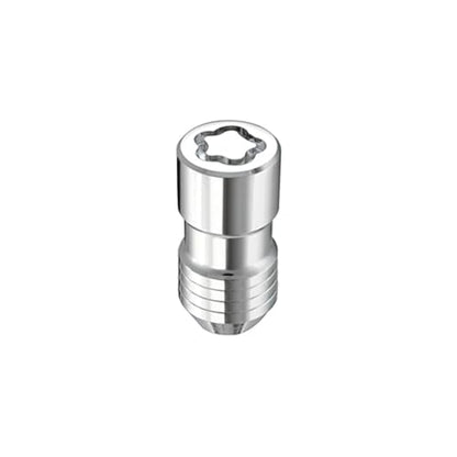 McGard Wheel Lock, Premium, 14 mm x 1.50 Thread, Cone Seat, Closed End, Key Included, Steel, Chrome, Set of 5