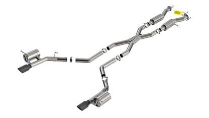 BORLA 140886BC Cat-Back Performance Exhaust System for 2021-2023 Dodge Durango SRT Hellcat 6.2L V8 Automatic Transmission All Wheel Drive 4 Door.