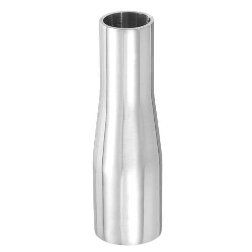 PATIKIL Concentric Reducer Pipe Fitting, 1"(25mm) to 3/4"(19mm) OD 304 Stainless Steel Butt Weld Tube Long Reducer Exhaust Pipe for Food Beverage HVAC Plumbing, Silver - size: 1" to 3/4" OD