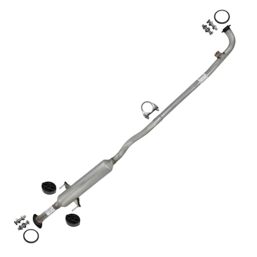 Exhaust Resonator Pipe Compatible for 2002-2006 Toyota Camry 3.0L | Stainless Steel | Northeastern Exhaust | Free Gaskets, Hangers, Clamp, and Bolt Kti Included