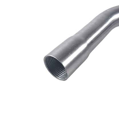 New upgradation Exhaust Muffler Pipe and gasket nut kit for 2 stroke 49cc 60cc 66cc 80cc Engines Gas Motorized Bicycle Motor Bikes Silver - size: Exhaust Muffler Pipe kit Silver