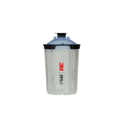 3M PPS 2.0 Spray Gun Cup Lids and Liners Kit, 26325, 28 oz, Large - size: Large, 125-Micron Filter