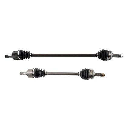 TRQ Front Left and Right CV Axle Assembly Set 2 Piece - style: CSA36018
