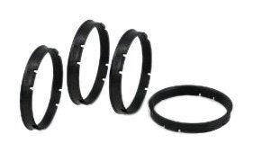 Gorilla Automotive 108-7810 Wheel Hub Centric Rings (108mm OD x 78.10mm ID) - Pack of 4