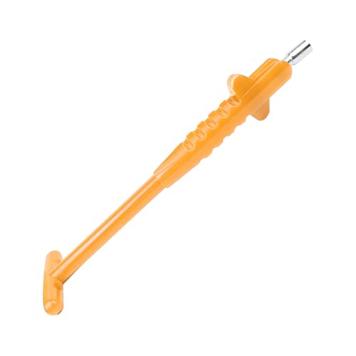 Car Tire Valve Stem Puller, No Scratch Auto Valve Stem Remover & Installer Core Tool, Vehicle Tyre Valve Repair Tool Accessories, Universal for SUV Motorcycle Truck (Yellow) - color: Yellow
