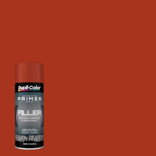 Dupli-Color Multi-Purpose Filler Primer, Red Oxide, 11 oz