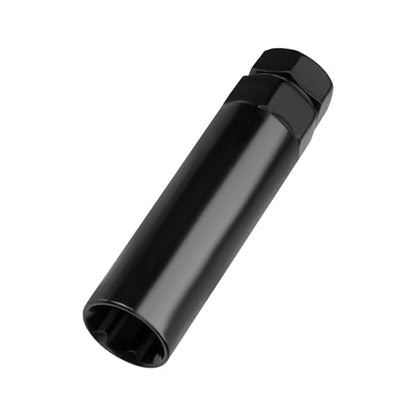 7 Spline Lug Nut Socket, Wheel Lock Key Replacement for Aftermarket 7 Spline Lug Nut, Drive Tuner Replacement Socket Key Tool Compatible with 19mm 3/4" 21mm 13/16" Hex Socket Wrench (7 Spline) - color: 7 Spline