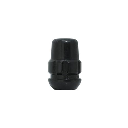 Gorilla Automotive 71631NBC Acorn Black Chrome Wheel Locks (12mm x 1.50 Thread Size) Pack of 4 - size: 12mm x 1.50