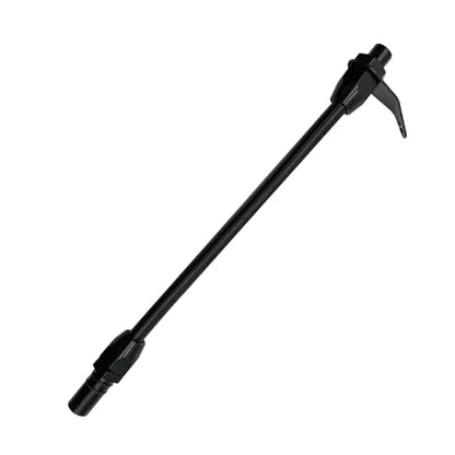 HAHAHA TH350 BellHousing Mount Dipstick（17.9 inch）.TH350/Turbo 350 Short Flexible Braided Transmission Dipstick Compatible with Chevy/GM TH350 Turbo 350, (Black) - color: Black
