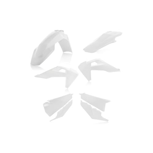Acerbis Replica Plastic Kit Original 22 White Compatible with Husqvarna TE150/TE250/TE300/FE350S/FE501S 2020-2023/FE350/FE501 2020-2022 - 2791557428