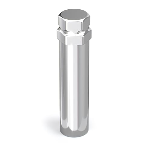 White Knight 3800A10 Ten Spline Key Adapter to Unlock 20mm Outside Diameter 10 Spline Lug Nuts - Fits 3/4" & 13/16" Hex Wrench - size: 3/4" & 13/16" Hex, style: 10 Spline