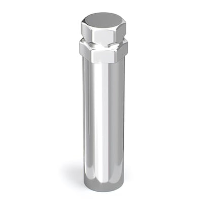 White Knight 3800A10 Ten Spline Key Adapter to Unlock 20mm Outside Diameter 10 Spline Lug Nuts - Fits 3/4" & 13/16" Hex Wrench - size: 3/4" & 13/16" Hex, style: 10 Spline