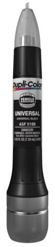 Dupli-Color Scratch Fix All-in-1 Touch Up Paint, Gloss, Universal Black, .50 fl. oz. - color: Universal Black, size: 0.25 Fl Oz (Pack of 1), style: Universal