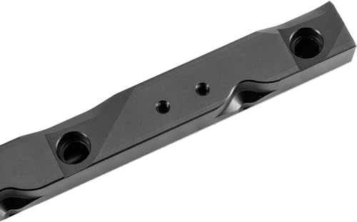 Black Fuel Rails for 2007-2014 TBSS 5.3 6.0L Aluminum Chevy Truck Manifold Fuel Rails W/Brackets 2008 2009 2010 2011 2012 2013 07 08 09 10 11 12 13 14