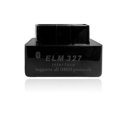 KVAEY OBDII Car Auto Diagnostic Scanner, ELM327 Automotive Bluetooth Scan Tool and Code Reader, Professional Car Bluetooth Engine Fault Code Reader, Universal Car Accessories (Black) - color: Black, size: 1 PCS
