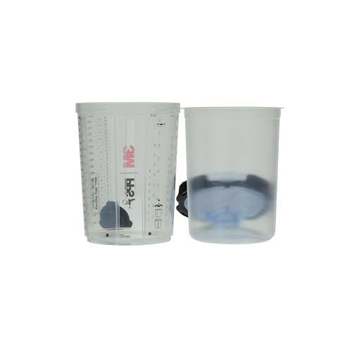 3M PPS 2.0 Spray Gun Cup Lids and Liners Kit, 26325, 28 oz, Large - size: Large, 125-Micron Filter