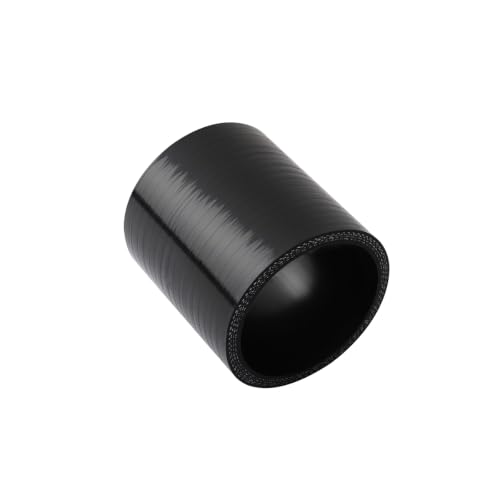 Straight ID 3.5"(89mm) Elbow Silicone Hose Intake Intercooler Coupler 3 1/2 inch Pipe,Length 76mm One Leg,4-Ply Thickness 5.4 mm - size: ID89(3.5")