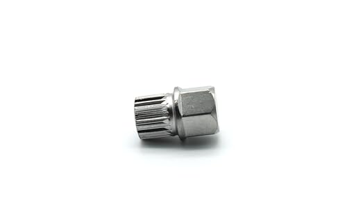 TEMO Abc8/20Pt Anti-Theft Wheel Lock Lug Nut Removal Socket Key for Vw Audi - size: ABC8/20PT