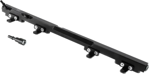 Billet Aluminum Fuel Rail for 1997-2001 Jeep Wrangler TJ/Cherokee XJ 4.0L Aluminum Billet Fuel Rail