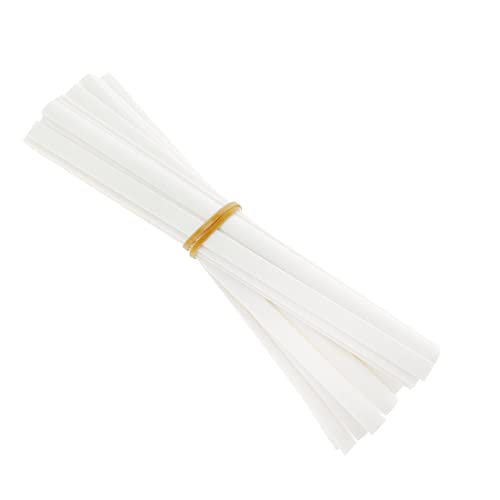 JOUNJIP PolyPlaz Plastic Welding Rods for TPO TEO & PP Bumper Kayak Repairs, Flat Ribbon (20pack, PolyPlaz-White) - size: 20pack, style: PolyPlaz-White