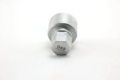 TEMO #48 Anti-Theft Wheel Lock Lug Nut Removal Socket Key 3055 for BMW - size: #48