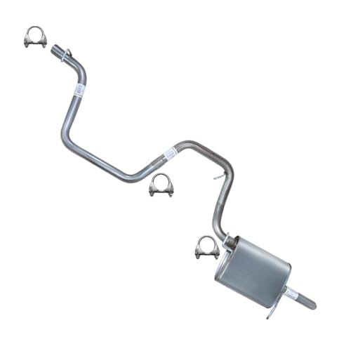 Exhaust Intermediate Pipe Muffler Kit Compatible with Chevy Malibu 2004-2008 3.5L | Stainless Steel | Northeastern Exhaust | Includes Clamps | Direct-Fit Replacement