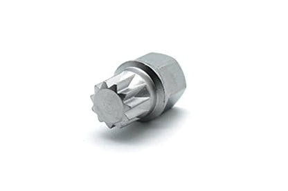 TEMO Abc0/10Pt Anti-Theft Wheel Lock Lug Nut Removal Socket Key for Vw Audi - size: ABC0/10PT