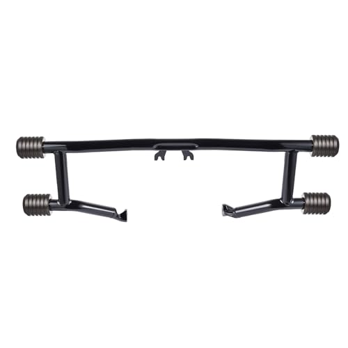 Advanblack Protek Two Step Highway Peg Crash Bar with CNC Slider Fit for 2014-2025 Harley Touring Road Glide Street Glide Electra Glide – Engine Guard Performance Upgrade (Bronze CNC) - color: Bronze CNC