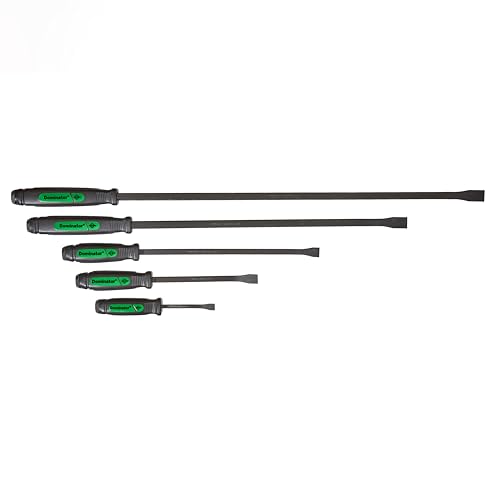 Mayhew Tools 61366GN Dominator Pry Bar, Green, 5-Piece Curved - color: Green, size: 5-Piece Curved