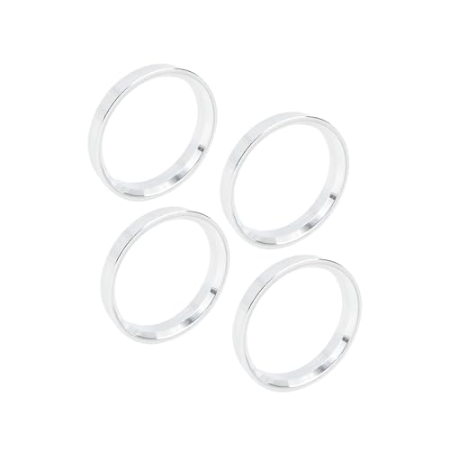 Motoforti 4pcs 65.1 to 57.1 mm Aluminium Alloy Hub Centric Rings