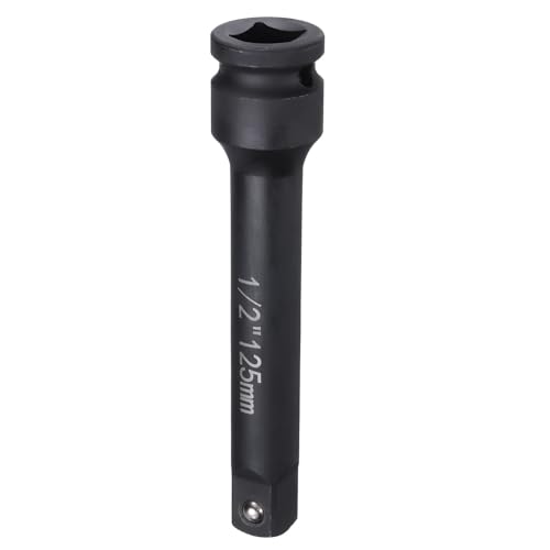 HARFINGTON Socket Extension Bar 1/2" Drive 5" Long CR-V Steel - size: 1/2" Square Drive 5" Long