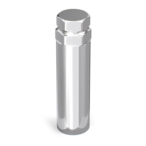 White Knight 3800L10 Ten Spline Key Adapter to Unlock (LARGE BIMECC) 23mm Outside Diameter 10 Spline Lug Nuts - Fits 13/16" & 7/8" Hex Wrench - size: 13/16" & 7/8" Hex, style: 10 Spline