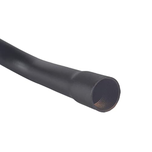 Upgrade Exhaust Pipe With Female Threaded For Coleman Powersports CT200U,CT200U-EX,BT200X,For Predator 212cc 196cc Go Kart& Mini Bike, For Honda GX160,GX200 Black - size: black