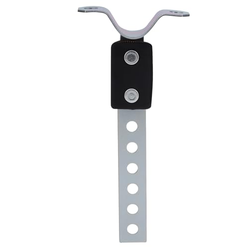 2 Pcs Exhaust Hangers Muffler Hanger Swivel Tail Pipe Universal Exhaust Tailpipe Hanger Heavy Duty Tailpipe Muffler Bracket Flexible Swivel, Silver (6 Holes,Oe Style)
