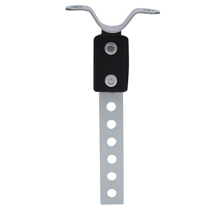 2 Pcs Exhaust Hangers Muffler Hanger Swivel Tail Pipe Universal Exhaust Tailpipe Hanger Heavy Duty Tailpipe Muffler Bracket Flexible Swivel, Silver (6 Holes,Oe Style)