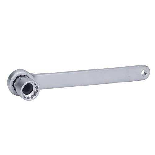 AMONIDA 11mm Brake Fluid Clutch Bleeder Wrench Steel Brake System Bleeding Tool 12 Point Wrench for Car Truck Motorcycle Vehicle Brake Fluid Oil Emptying Tool