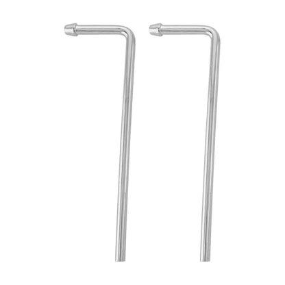 Exhaust Hanger Rods 2 Pcs 9.5" Long 90 Degree Degree