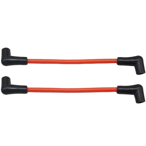 18-5231 9" Marine Spark Plug Wire Set for Johnson Evinrude V4-V6 10-235 HP - size: 2 PCS 9"