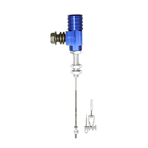 Riloer Refit Hydraulic Clutch Slave Cylinder Pull Rod Accessories, Aluminum Brake Pump Component, Universal for Most Motorcycle ATV, Blue - color: Blue