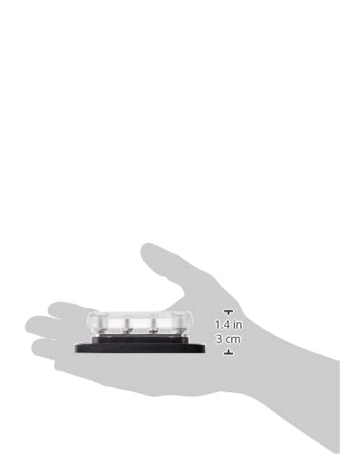 Blue Sea Systems 2315 100 Amp Mini BusBar with 4 studs and a cover - style: 100A - 4 Stud with Cover