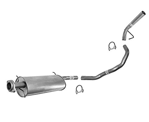 Replacement Parts For 2007 2008 2009 2010 2011 2012 2013 2014 Ford Expedition Muffler Tail Pipe Exhaust System Standard Wheelbase Models No EL with Resonator Eliminator