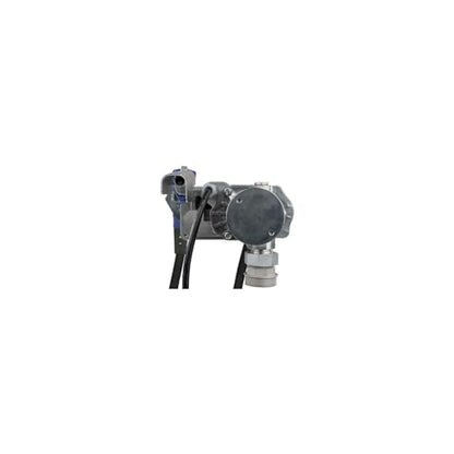 GPI - M-150 Series Fuel Transfer Pump, Automatic Shut-Off Nozzle, 15 GPM, 12 Volt (110000-100) - style: Automatic Nozzle, Spin Collar