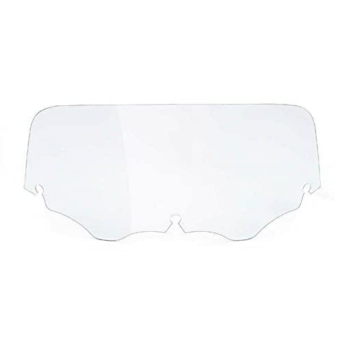 TCMT Batwing Outer Fairing w/ 8'' Clear Windshield Fit For Harley Touring Street Glide FLHX Electra Glide Ultra Classic FLHT FLHTC FLHTCU 1996-2013 - color: Black Fairing Set#2