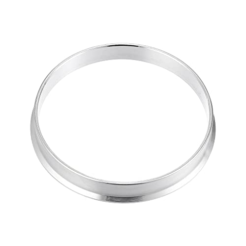 X AUTOHAUX 4pcs OD 66.6mm to ID 63.4mm Aluminum Alloy Hub Centric Rings - size: 66.6mm-63.4mm