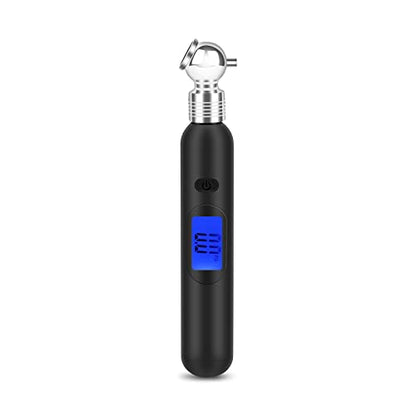 RVZONE Mini Digital Tire Pressure Gauge 3-99PSI 4 Settings Tire Gauge for Tire Pressure with Backlit LCD for for RV Car Truck Bicycle, Easy and Accurate Reading(Black)