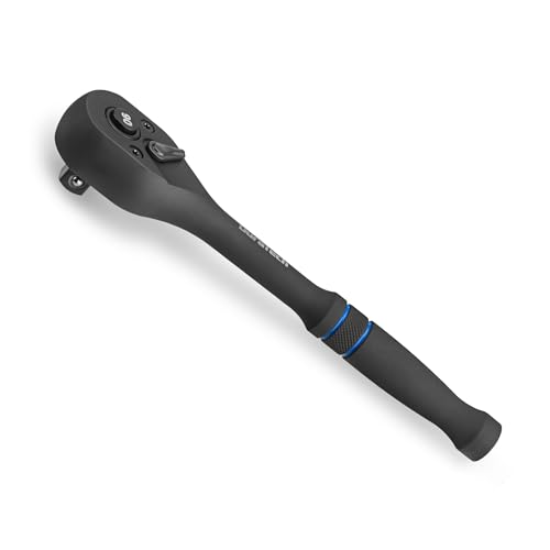 DURATECH 3/8-Inch Drive Ratchet, 90-Tooth Quick-Release Ratchet Wrench - size: 3/8"(Black)