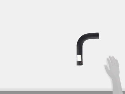 Dayco 70081 Lower Curved Radiator Hose, Black